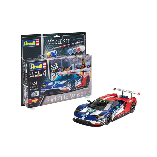 Збірна модель Revell Набір автомобіль Ford GT - Le Mans рівень 4 масштаб 1:24 (RVL-67041) - изображение 1