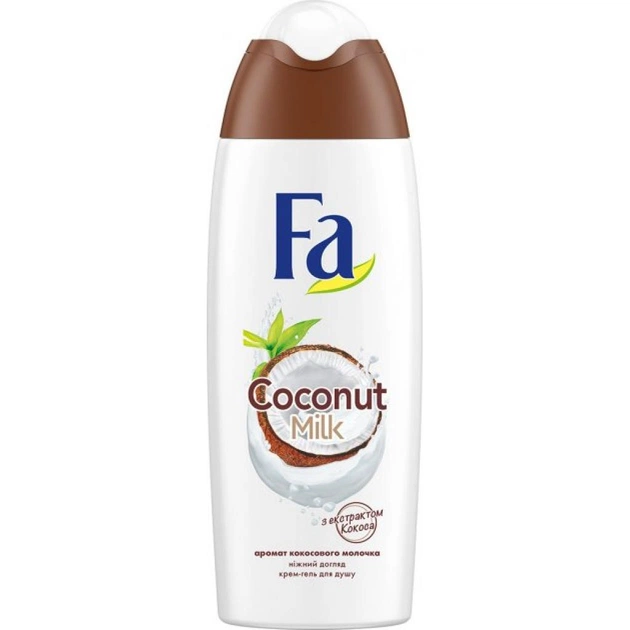 Гель для душу Fa Coconut Milk 250 мл (4015100182507) - зображення 1