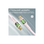 Дата кабель USB-C to USB-C 2.0m Promate (transline-cc200.pink) - зменшене зображення 5