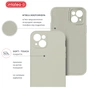 Чохол до мобільного телефона Intaleo SoftShell Camera Protection Apple iPhone 13 White (1283126520402) - зменшене зображення 6