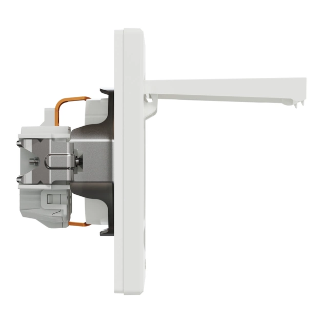 Розетка Schneider Electric ASFORA з кришкою, біла (EPH3100121) - зображення 3