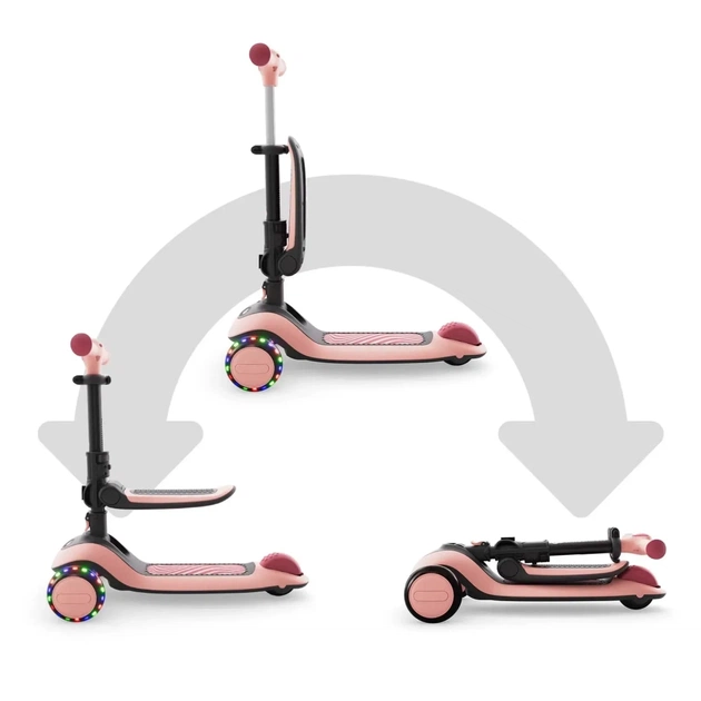 Самокат Kinderkraft Halley 2 Rose Pink (KRHALL02PNK0000) (5902533930173) - зображення 3