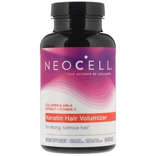 Витаминно-минеральный комплекс Neocell Кератиновый Комплекс для Волос, NeoCell, 60 капсул (NEL-12929) изображение 1