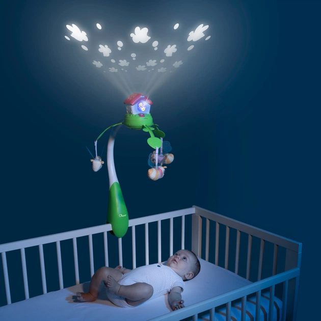 Мобіле Chicco проектор на ліжечко 3 в 1 Бджолиний будиночок (11080.00) - picture 3