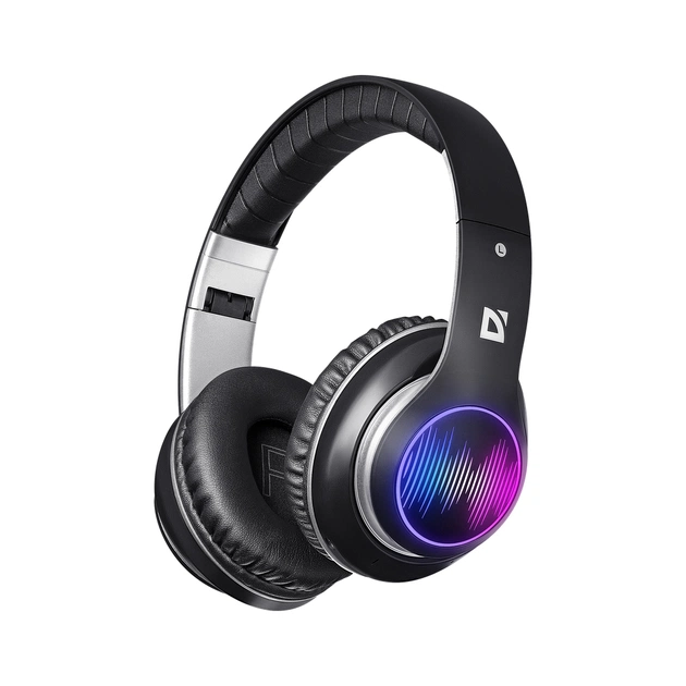 Навушники Defender FreeMotion B545 Bluetooth LED Black (63545) - изображение 1