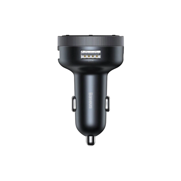 FM модулятор Baseus Baseus Enjoy Car Wireless MP3 Charger Black (CCLH-01) - зображення 4