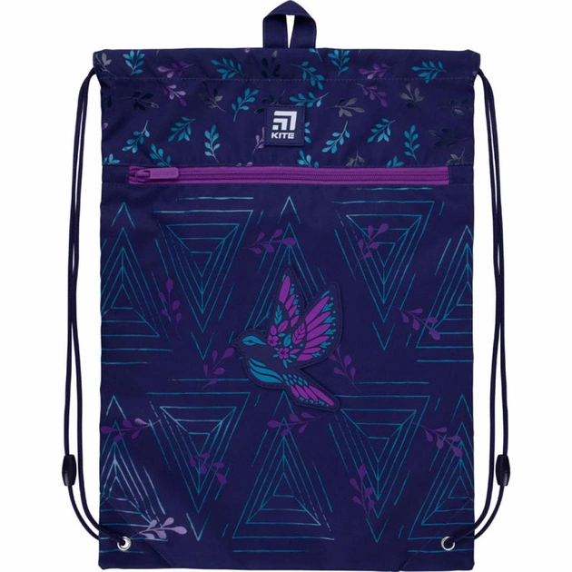 Сумка для взуття Kite Education Beautiful bird з кишенею (K21-601M-5) - зображення 1