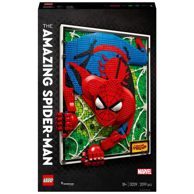 Конструктор LEGO Art Людина-Павук 2099 деталей (31209) - зображення 1