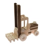 Спецтехніка Goki деревянный Автопогрузчик натуральный (55901) - зменшене зображення 3