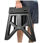 Стілець складаний Tribe Camp Chair High пластиковий black (T-EF-0002-black) - зменшене зображення 8