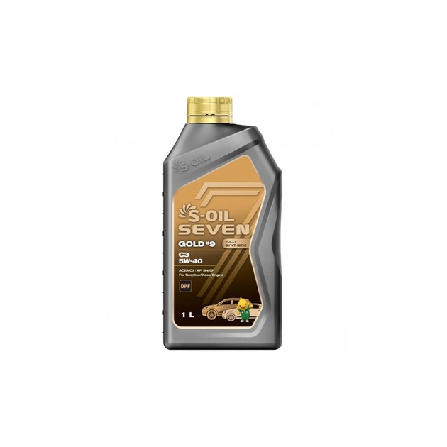Моторна олива S-OIL SEVEN GOLD 9 C3 5W-40 , 1л (SNG5401) - изображение 1