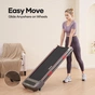 Бігова доріжка Oyeet Walking Pad Treadmill TM-YT103 з авторегулюванням нахилу (TM-YT103) - зменшене зображення 11