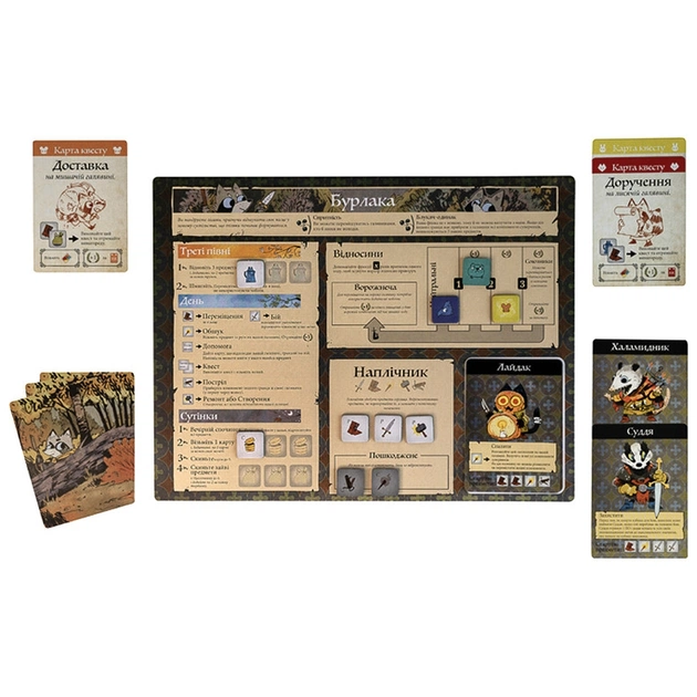 Настольная игра Kilogames Root. Речные народы, укр (дополнение) (Root: The Riverfolk Expansion) (KG-1910) - изображение 7