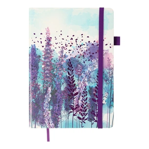 Книга записна Buromax Cherie А5 96 аркушів, без лініювання фіолетовий (BM.295005-07) зображення 1