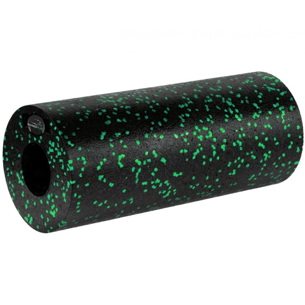 Масажний ролик PowerPlay PP-4348 2 in 1 EPP Foam Roller 33x14см Чорно/Зелений (PP_4348_Green_(33*14)) - picture 3