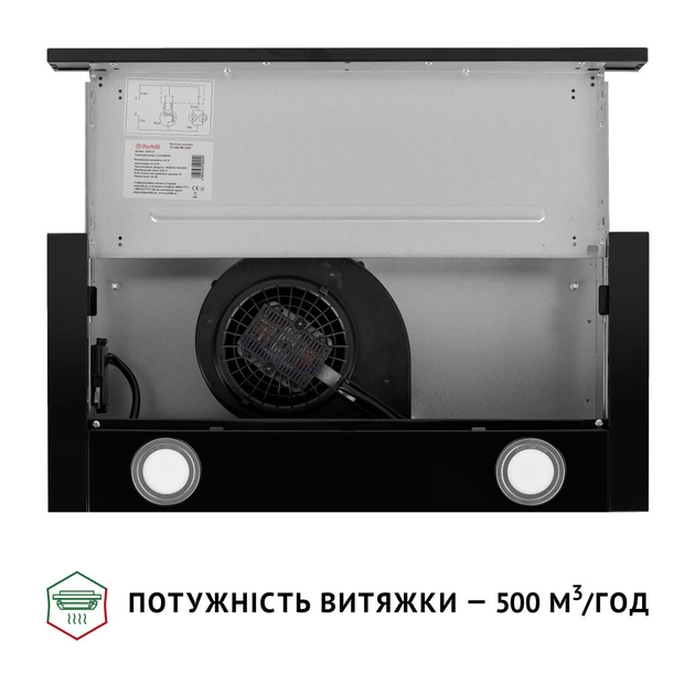 Витяжка кухонна Perfelli TL 602 BL LED - picture 8