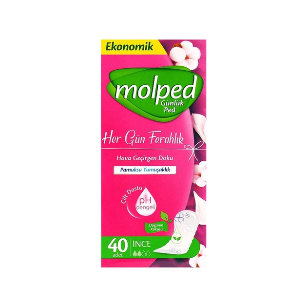 Ежедневные прокладки Molped Everyday Freshness Deo 40 шт (8690536826223) - изображение 1