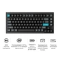 Клавіатура Keychron Q1 Ultra Keychron Red Switch RGB UA Black (Q1U-M1-UA) - зменшене зображення 8