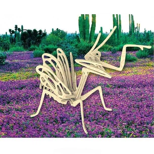 Збірна модель Мир деревянных игрушек Богомол (Е019) зображення 1