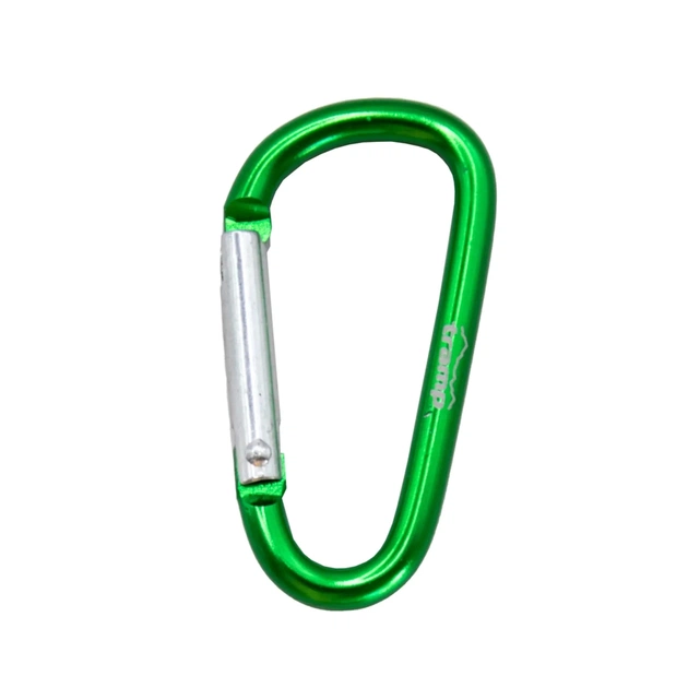 Карабін туристичний Tramp Набір 10 шт без муфти 5 cм Green (UTRA-298-green) - picture 1