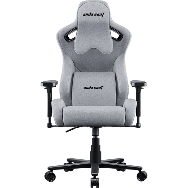Крісло ігрове Anda Seat Kaiser Frontier Fabric XL Grey Linen (AD12YXL-17-G-F) - зображення 1