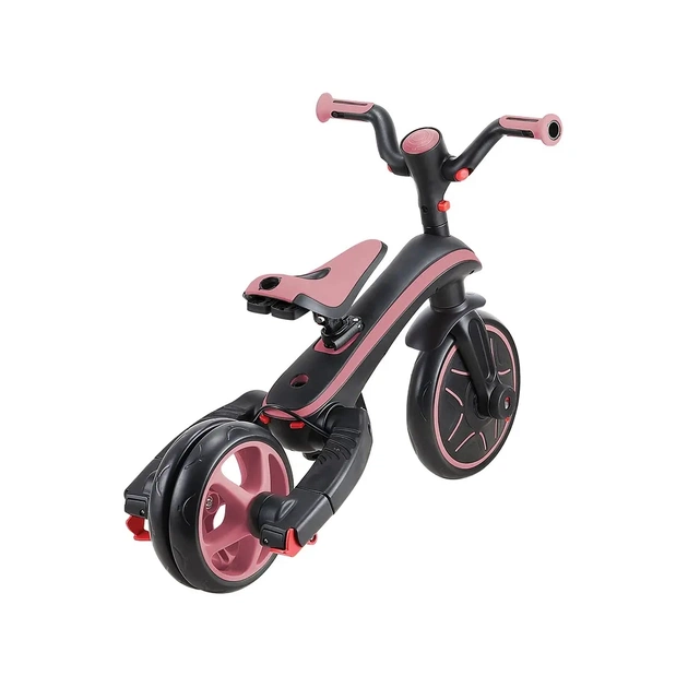 Дитячий велосипед Globber Explorer trike Foldable 4 в 1, рожевий (732-210-2) - picture 11