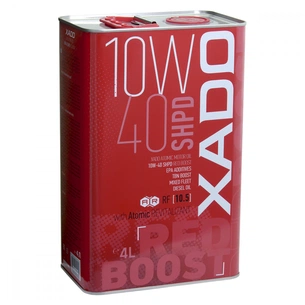 Моторна олива Xado 10W-40 SHPD, Red Boost 4 л (ХА 26249) зображення 1