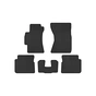 Килимок в салон EVAtech Subaru Impreza (GR) 2007-2011 3 покоління (SU31253CB5RBB) - зменшене зображення 1