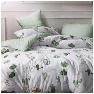 Постільна білизна MirSon Бязь Premium 19-2508 Sabbia 200х220 (2200001163102) зображення 1