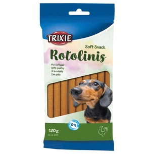 Ласощі для собак Trixie Rotolinis з м'ясом домашньої птиці 12 шт 120 г (4011905031712) зображення 1