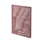 Канцелярська книга Axent Maps New York А4 у твердій обкладінці 96 аркушів у клітинку (8422-543-A) - зменшене зображення 3