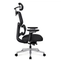 Офісне крісло Mealux D2 Air Fabric Black (HF-D2 F/B) - зменшене зображення 5