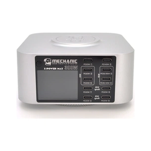 Зарядний пристрій MECHANIC 10xUSB-C PD + Wireless Charging 15W LED indication 300W black (X-Power Max) зображення 1