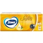 Серветки косметичні Zewa Softis Soft&Sensitive 10x9 шт. (7322540926262) - зменшене зображення 1