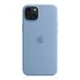 Чохол до мобільного телефона Apple iPhone 15 Plus Silicone Case with MagSafe Winter Blue (MT193ZM/A) - зменшене зображення 5