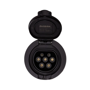 Розетка для заряджання електромобіля Duosida Type 2 (Female), 32A, 3-фазная (EV200238) picture 1