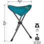 Стілець складаний Uquip Darcy Caribbean Blue (244019) - зменшене зображення 5