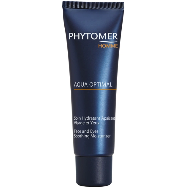 Крем для обличчя Phytomer Homme Aqua Optimal Face And Eyes Soothing Moisturizer 50 мл (3530019003695) - зображення 1