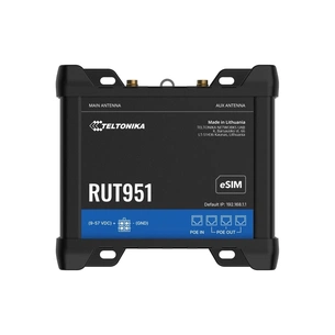 Маршрутизатор Teltonika RUT951 POE+ (RUT951B10J00) зображення 1