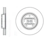 Тормозной диск HI-Q SD1005 - уменьшенное изображение 1