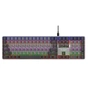 Клавіатура GamePro MK145R Red Swich Low Profile USB Dark Gray (MK145R) - зменшене зображення 1