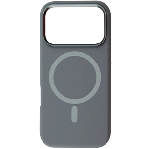 Чехол для мобильного телефона BeCover FIBRA Silicone OmniMag Apple iPhone 17 Pro Gray (716217) изображение 1