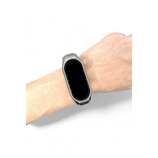 Ремінець до фітнес браслета BeCover Metal для Xiaomi Mi Smart Band 9 Silver (711979) - picture 9