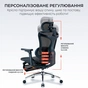 Офісне крісло Sihoo з підставкою для ніг DORO C300L Mesh Black with footrest (DORO-C300L-A3-101-JT) - preview 12