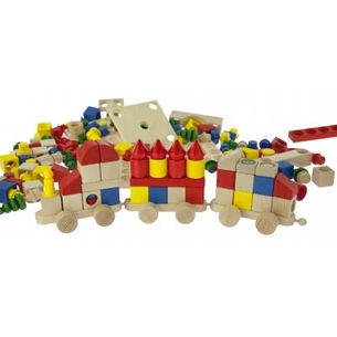 Конструктор Nic cubio дерев'яний 221 ел. (NIC2171) зображення 1