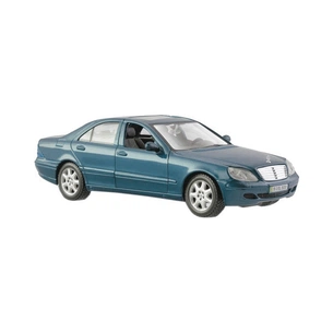 Машина Maisto Mercedes-Benz S-Class 2002 (1:26) сріблясто-синый (31955 silver blue) зображення 1