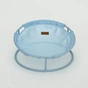 Лежак для тварин MISOKO&CO Pet bed round 45x45x22 см light blue (HOOP31833) - зменшене зображення 1