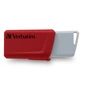 USB флеш накопичувач Verbatim 2x32GB Store 'n' Click Red/Blue USB 3.2 (49308) - зменшене зображення 2