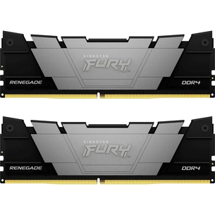 Модуль пам'яті для комп'ютера DDR4 32GB (2x16GB) 4000 MHz Renegade Black Kingston Fury (ex.HyperX) (KF440C19RB12K2/32) зображення 1