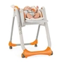 Стілець для годування Chicco Polly 2 Start 4-х колісний жовтий (79205.43) - зменшене зображення 4